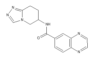 N-(5,6,7,8-tetrahydro-[1,2,4]triazolo[4,3-a]pyridin-6-yl)quinoxaline-6-carboxamide