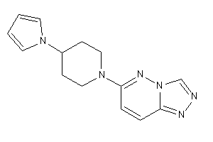 6-(4-pyrrol-1-ylpiperidino)-[1,2,4]triazolo[3,4-f]pyridazine