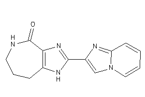 2-imidazo[1,2-a]pyridin-2-yl-5,6,7,8-tetrahydro-1H-imidazo[4,5-c]azepin-4-one