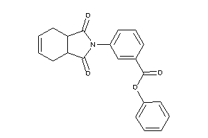 3-(1,3-diketo-3a,4,7,7a-tetrahydroisoindol-2-yl)benzoic Acid Phenyl Ester