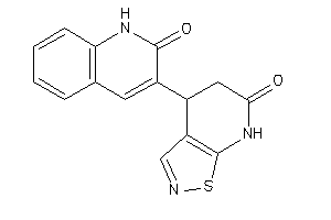4-(2-keto-1H-quinolin-3-yl)-5,7-dihydro-4H-isothiazolo[5,4-b]pyridin-6-one