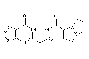 (4-keto-3H-thieno[2,3-d]pyrimidin-2-yl)methylBLAHone