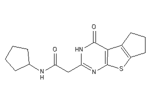 N-cyclopentyl-2-(ketoBLAHyl)acetamide