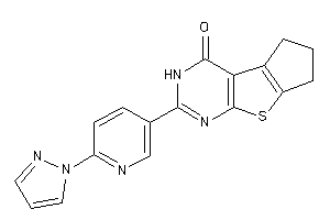 (6-pyrazol-1-yl-3-pyridyl)BLAHone