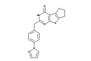 (4-pyrazol-1-ylbenzyl)BLAHone