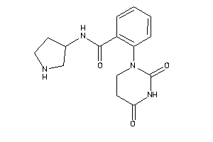 Image of 2-(2,4-diketohexahydropyrimidin-1-yl)-N-pyrrolidin-3-yl-benzamide