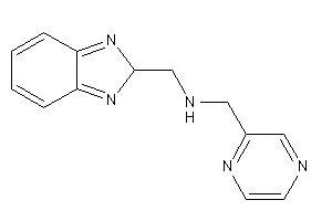 2H-benzimidazol-2-ylmethyl(pyrazin-2-ylmethyl)amine