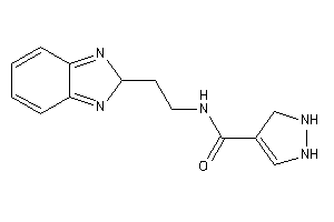 N-[2-(2H-benzimidazol-2-yl)ethyl]-3-pyrazoline-4-carboxamide