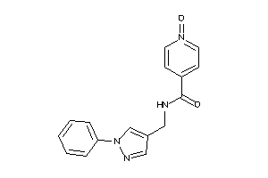 1-keto-N-[(1-phenylpyrazol-4-yl)methyl]isonicotinamide