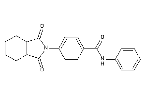 4-(1,3-diketo-3a,4,7,7a-tetrahydroisoindol-2-yl)-N-phenyl-benzamide