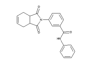 3-(1,3-diketo-3a,4,7,7a-tetrahydroisoindol-2-yl)-N-phenyl-benzamide