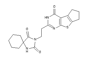 3-[2-(ketoBLAHyl)ethyl]-1,3-diazaspiro[4.5]decane-2,4-quinone