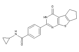 N-cyclopropyl-4-(ketoBLAHyl)benzamide