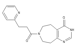 Image of 7-[3-(2-pyridyl)propanoyl]-5,6,8,9-tetrahydro-3H-pyrimido[4,5-d]azepin-4-one