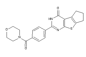 [4-(morpholine-4-carbonyl)phenyl]BLAHone