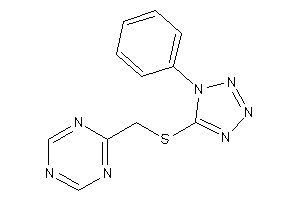 2-[[(1-phenyltetrazol-5-yl)thio]methyl]-s-triazine