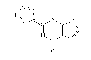 2-(1,2,4-triazol-3-ylidene)-1H-thieno[2,3-d]pyrimidin-4-one