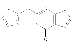 2-(thiazol-2-ylmethyl)-3H-thieno[2,3-d]pyrimidin-4-one