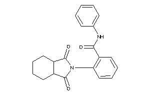 2-(1,3-diketo-3a,4,5,6,7,7a-hexahydroisoindol-2-yl)-N-phenyl-benzamide