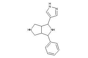 6-phenyl-4-(1H-pyrazol-4-yl)-1,2,3,3a,4,5,6,6a-octahydropyrrolo[3,4-c]pyrrole