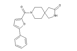 8-(5-phenyl-2-furoyl)-3,8-diazaspiro[4.5]decan-2-one