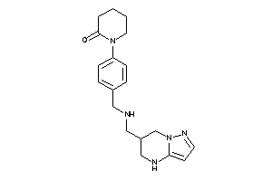 1-[4-[(4,5,6,7-tetrahydropyrazolo[1,5-a]pyrimidin-6-ylmethylamino)methyl]phenyl]-2-piperidone