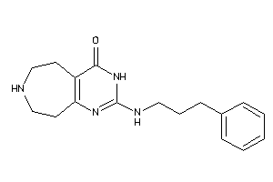 2-(3-phenylpropylamino)-3,5,6,7,8,9-hexahydropyrimido[4,5-d]azepin-4-one