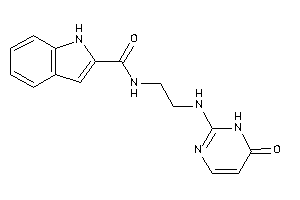 N-[2-[(6-keto-1H-pyrimidin-2-yl)amino]ethyl]-1H-indole-2-carboxamide