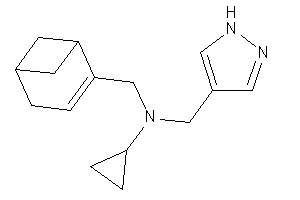 4-bicyclo[3.1.1]hept-3-enylmethyl-cyclopropyl-(1H-pyrazol-4-ylmethyl)amine