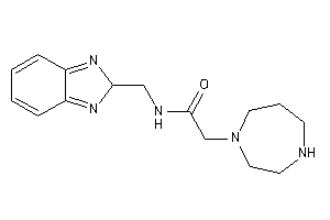 N-(2H-benzimidazol-2-ylmethyl)-2-(1,4-diazepan-1-yl)acetamide