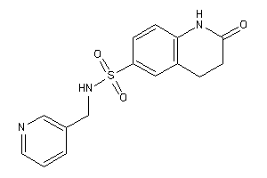 2-keto-N-(3-pyridylmethyl)-3,4-dihydro-1H-quinoline-6-sulfonamide