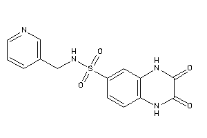 2,3-diketo-N-(3-pyridylmethyl)-1,4-dihydroquinoxaline-6-sulfonamide