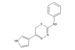 Phenyl-[5-(1H-pyrrol-3-yl)-6H-1,3,4-thiadiazin-2-yl]amine