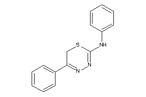 Phenyl-(5-phenyl-6H-1,3,4-thiadiazin-2-yl)amine