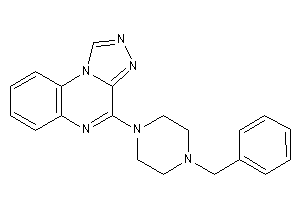 4-(4-benzylpiperazino)-[1,2,4]triazolo[4,3-a]quinoxaline