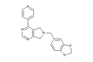 Image of 6-piperonyl-4-(4-pyridyl)-5,7-dihydropyrrolo[3,4-d]pyrimidine