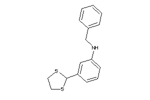 Benzyl-[3-(1,3-dithiolan-2-yl)phenyl]amine