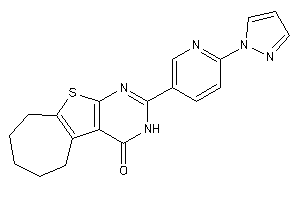 (6-pyrazol-1-yl-3-pyridyl)BLAHone