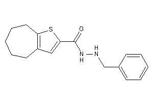 N'-benzyl-5,6,7,8-tetrahydro-4H-cyclohepta[b]thiophene-2-carbohydrazide