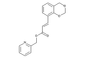 3-(4H-1,3-benzodioxin-8-yl)acrylic Acid 2-pyridylmethyl Ester