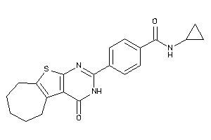 N-cyclopropyl-4-(ketoBLAHyl)benzamide