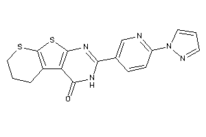 (6-pyrazol-1-yl-3-pyridyl)BLAHone