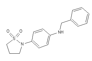 Benzyl-[4-(1,1-diketo-1,2-thiazolidin-2-yl)phenyl]amine
