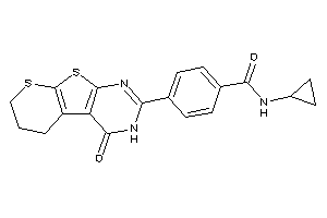 N-cyclopropyl-4-(ketoBLAHyl)benzamide