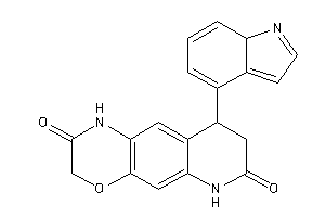 Image of 9-(7aH-indol-4-yl)-1,6,8,9-tetrahydropyrido[3,2-g][1,4]benzoxazine-2,7-quinone