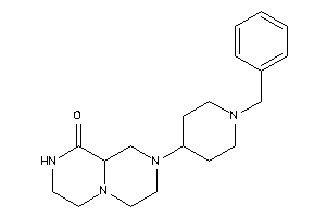 2-(1-benzyl-4-piperidyl)-3,4,6,7,8,9a-hexahydro-1H-pyrazino[1,2-a]pyrazin-9-one