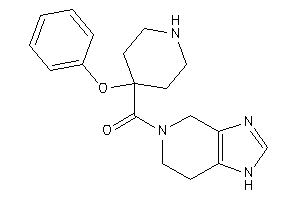 (4-phenoxy-4-piperidyl)-(1,4,6,7-tetrahydroimidazo[4,5-c]pyridin-5-yl)methanone