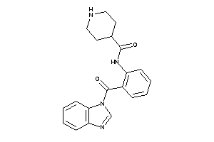 N-[2-(benzimidazole-1-carbonyl)phenyl]isonipecotamide