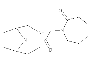 Image of 1-[2-(4,9-diazabicyclo[4.2.1]nonan-9-yl)-2-keto-ethyl]azepan-2-one