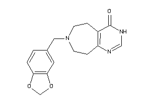 7-piperonyl-5,6,8,9-tetrahydro-3H-pyrimido[4,5-d]azepin-4-one